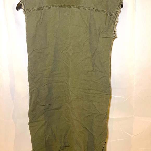 Treasure and Bond Girls Khaki Shirt Dress Size L (10/12) - Picture 11 of 11